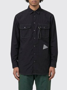 �A���h�����_�[ AND WANDER �V���c �����Y �u���b�N Shirts 5746183063 �֐� �������� 2026SS gi