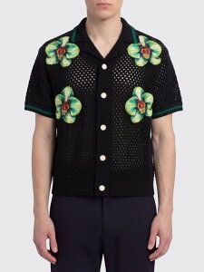 �J�T�u�����J CASABLANCA �V���c �����Y �u���b�N Shirts MSS26KW1316 �֐� �������� 2026SS gi