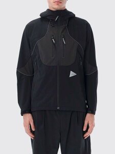 �A���h�����_�[ AND WANDER �W���P�b�g �����Y �u���b�N Jackets 5746121007 �֐� �������� 2026SS gi
