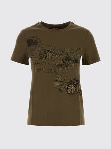 �}�b�N�X�}�[�� �X�e���f�B�I MAX MARA STUDIO �|���V���c T�V���c ���f�B�[�X �O���[�� T-shirts and polo shirts 2616971011600 �֐� �������� 2026SS gi