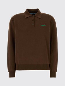�v���_ PRADA �|���V���c ���f�B�[�X �u���E�� Polo P24B3CSOOO19DA �֐� �������� 2026SS gi