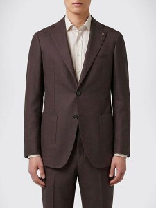 �^���A�g�[�� TAGLIATORE �W���P�b�g �����Y �u���E�� Jackets 1SMC22K120193 Brown �֐� �������� 2026SS gi