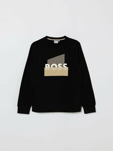 �q���[�S �{�X HUGO BOSS �N���[�l�b�N�W�����p�[ �j�b�g�E�F�A �{�[�C�Y �u���b�N Crew neck jumpers J52966 �֐� �������� 2026SS gi