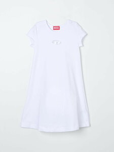 �f�B�[�[�� DIESEL �����O�h���X �h���X �K�[���Y �z���C�g Long dresses J018200AFAA White �֐� �������� 2024SS gi