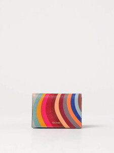 �|�[���X�~�X PAUL SMITH �J�[�h�z���_�[ ���z ���f�B�[�X �}���`�J���[ Wallets and Card Holders W1A6658DSWIRL �֐� �������� 2023AW gi