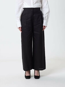 �}�b�N�X�}�[�� �X�e���f�B�I MAX MARA STUDIO �Y�{�� �p���c ���f�B�[�X �u���b�N Trousers 2616131012600 �֐� �������� 2026SS gi