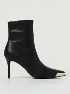 ���F���T�[�`�F�E�W�[���Y�E�N�`���[�� VERSACE JEANS COUTURE �u�[�c ���f�B�[�X �u���b�N Boots 75VA3S51ZS901 �֐� �������� 2023AW gi