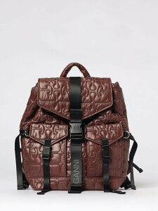 �K�j�[ GANNI �����b�N�T�b�N �o�b�N�p�b�N ���f�B�[�X �u���E�� Backpacks and bum bags B2080004 �֐� �������� 2026SS gi