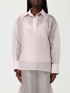 �A�j�I�i AGNONA �V���c ���f�B�[�X �s���N Shirts TD1104 U4117 �֐� �������� 2026SS gi