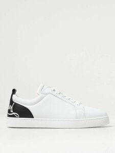 �N���X�`�������u�^�� CHRISTIAN LOUBOUTIN �X�j�[�J�[ �����Y �z���C�g Sneakers 3240080 �֐� �������� 2026SS gi