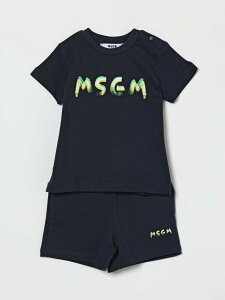 �G���G�X�W�[�G�� MSGM KIDS �g���b�N�X�[�c�@�Z�b�g�A�b�v �x�r�[�E�F�A �x�r�[���j�Z�b�N�X �u���[ Tracksuits S6MSUNTR263 �֐� �������� 2026SS gi