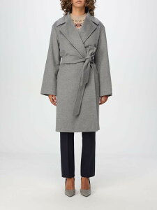 �}�b�N�X�}�[�� �X�e���f�B�I MAX MARA STUDIO �g�����`�R�[�g �R�[�g ���f�B�[�X �O���[ Coats and trench coats 2426016091600 �֐� �������� 2024AW gi
