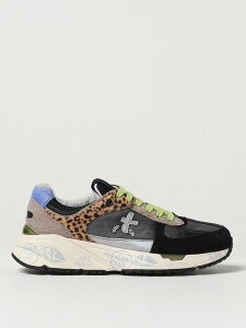 �v���~�A�[�^ PREMIATA �X�j�[�J�[ ���f�B�[�X �u���b�N Sneakers MASED �֐� �������� 2025AW gi