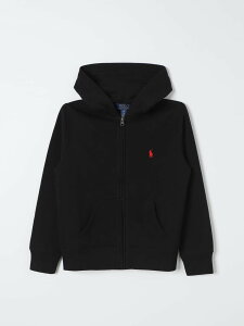 �|���E�����t���[���� POLO RALPH LAUREN �N���[�l�b�N�W�����p�[ �j�b�g�E�F�A �{�[�C�Y �u���b�N Crew neck jumpers 322547626 �֐� �������� 2025AW gi