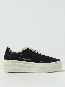 �v���~�A�[�^ PREMIATA �X�j�[�J�[ ���f�B�[�X �u���[ Sneakers MICOL �֐� �������� 2025AW gi