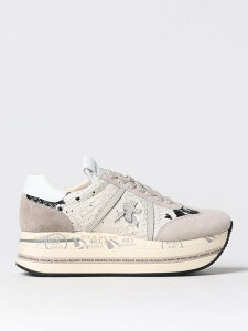 �v���~�A�[�^ PREMIATA �X�j�[�J�[ ���f�B�[�X �z���C�g Sneakers BETH �֐� �������� 2024AW gi