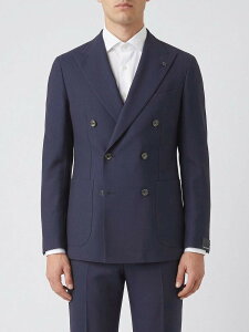 �^���A�g�[�� TAGLIATORE �W���P�b�g �����Y �u���[ Jackets 1SMC20KPE150155 Blue �֐� �������� 2026SS gi