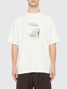 �h���[�� �h ���b�V�� DROLE DE MONSIEUR T�V���c �����Y �z���C�g T-shirts KTS310CO002OW �֐� �������� 2026SS gi