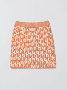 FENDI FENDI �~�j�o�b�O �X�J�[�g �K�[���Y �I�����W Mini-skirts JFG240AVW7 �֐� �������� 2026SS gi