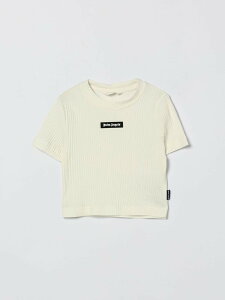 �p�[���E�G���W�F���X PALM ANGELS �����O�X���[�uT�V���c T�V���c �{�[�C�Y �z���C�g Long sleeve t-shirts PGAA017S26JER001 �֐� �������� 2026SS gi