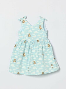 ���X�L�[�m MOSCHINO �����O�h���X �h���X �K�[���Y �u���[ Long dresses MDV0DNLLB61 �֐� �������� 2026SS gi