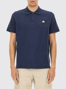 ���[�X �i�b�N���Y MOOSE KNUCKLES �|���V���c �����Y �u���[ Polo shirts M34MT712G �֐� �������� 2025AW gi