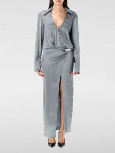 �A�e�B�R ATTICO �����s�[�X �h���X ���f�B�[�X �O���[ Dresses 251WCW00242VVV088AA �֐� �������� 2026SS gi