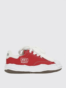 ���]�� �~�n�����X�q�� MAISON MIHARA YASUHIRO �X�j�[�J�[ �����Y ���b�h Sneakers A08FW735 Red �֐� �������� 2026SS gi