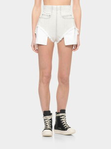 ���b�N�E�I�E�G���X�E�_�[�N�V���h�E RICK OWENS DRKSHDW �f�j���V���[�c �V���[�c ���f�B�[�X Denim shorts DS01F4313DMW �֐� �������� 2026SS gi