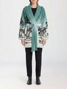 �A���k�C ALANUI �Z�[�^�[ �j�b�g�E�F�A ���f�B�[�X �O���[�� Knitwear LWHB064R26KNI017 �֐� �������� 2026SS gi