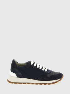 �u���l���N�`�l�� BRUNELLO CUCINELLI �X�j�[�J�[ ���f�B�[�X �u���[ Sneakers MZ47G1960 �֐� �������� 2026SS gi
