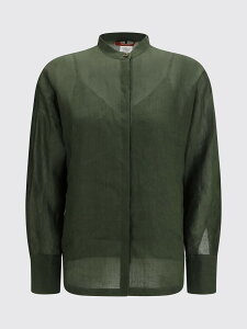 �}�b�N�X�}�[�� �X�e���f�B�I MAX MARA STUDIO �V���c ���f�B�[�X �O���[�� Shirts 2616261032600 Green �֐� �������� 2026SS gi