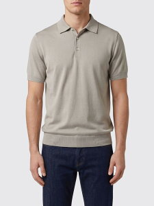 �p�I���y�R�� PAOLO PECORA �|���V���c �����Y Polo shirts A007F100 �֐� �������� 2026SS gi