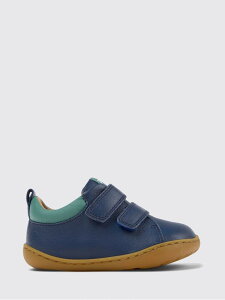 �J���y�[�� CAMPER �t���b�g�X�j�[�J�[ �X�j�[�J�[ �{�[�C�Y �u���[ Flat sneakers K800405-057 PEU �֐� �������� 2026SS gi