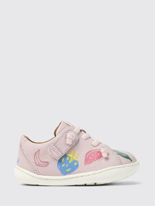 �J���y�[�� CAMPER ����X�j�[�J�[ �X�j�[�J�[ �K�[���Y �s���N High top sneakers 80212-120 TWINS Pink �֐� �������� 2026SS gi