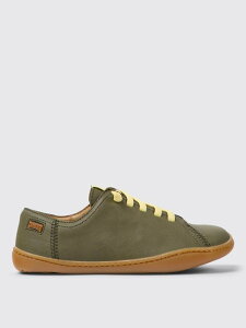 �J���y�[�� CAMPER �t���b�g�X�j�[�J�[ �X�j�[�J�[ �{�[�C�Y �O���[�� Flat sneakers 80003-134 PEU �֐� �������� 2025AW gi