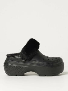 �N���b�N�X CROCS �t���b�g�V���[�Y �t���b�g�V���[�Y ���f�B�[�X �u���b�N Flat Shoes 208546 �֐� �������� 2024AW gi