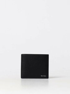 �|�[���X�~�X PAUL SMITH �J�[�h�z���_�[ ���z �����Y �u���b�N Wallets and Card Holders M1A4832NMISTR �֐� �������� 2024AW gi