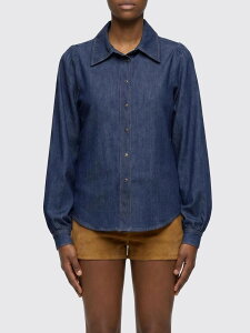 �Z�u���t�H�[�I�[���}���J�C���h 7 FOR ALL MANKIND �V���c ���f�B�[�X �u���[ Shirts 7U7RTR70 �֐� �������� 2026SS gi