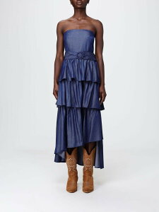 �����[ �W���[ LIU JO �����s�[�X �h���X ���f�B�[�X �u���[ Dresses UA6275D4894 �֐� �������� 2026SS gi