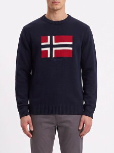 �i�p�s�� NAPAPIJRI �Z�[�^�[ �j�b�g�E�F�A �����Y �u���[ Knitwear NP0A891U �֐� �������� 2026SS gi