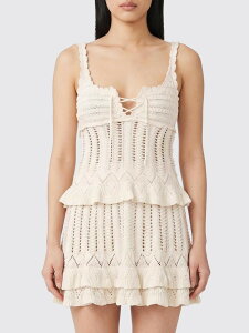 �C�U�x�� �}���� �G�g���[�� ISABEL MARANT ETOILE T�V���c �g�b�v�X ���f�B�[�X �x�[�W�� T-shirts and tops PU0854FAD1L04E �֐� �������� 2026SS gi