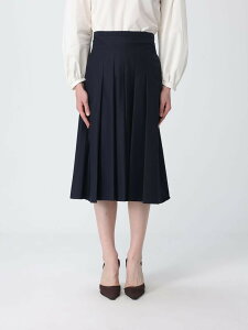 �}�b�N�X�}�[�� �X�e���f�B�I MAX MARA STUDIO �X�J�[�g ���f�B�[�X Skirts 2616101021600 Blue 1 �֐� �������� 2026SS gi