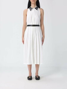 �}�b�N�X�}�[�� �X�e���f�B�I MAX MARA STUDIO �����s�[�X �h���X ���f�B�[�X �z���C�g Dresses 2616221072600 White �֐� �������� 2026SS gi