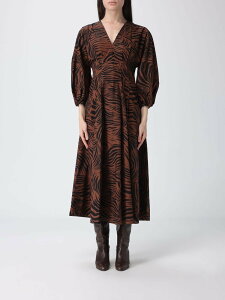 �}�b�N�X�}�[�� �X�e���f�B�I MAX MARA STUDIO �����s�[�X �h���X ���f�B�[�X �u���E�� Dresses 2616221082600 �֐� �������� 2026SS gi