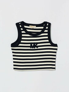 �}�C�P���E�R�[�X MICHAEL KORS KIDS �����O�X���[�uT�V���c T�V���c �K�[���Y �l�C�r�[ Long sleeve t-shirts R30609 �֐� �������� 2026SS gi