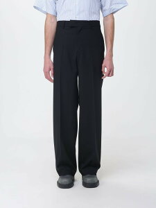 �G���G�X�W�[�G�� MSGM �Y�{�� �p���c �����Y �u���b�N Trousers 4040MP11267100 �֐� �������� 2026SS gi