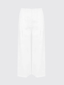 �}�b�N�X�}�[�� �X�e���f�B�I MAX MARA STUDIO �Y�{�� �p���c ���f�B�[�X �z���C�g Trousers 2616131012600 �֐� �������� 2026SS gi