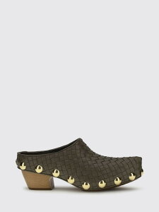 �{�b�e�K ���F�l�^ BOTTEGA VENETA �n�C�q�[�� �p���v�X ���f�B�[�X �O���[ High heels 871591V2ED0 �֐� �������� 2026SS gi