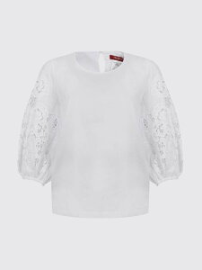 �}�b�N�X�}�[�� �X�e���f�B�I MAX MARA STUDIO �Z�[�^�[ �j�b�g�E�F�A ���f�B�[�X �z���C�g Knitwear 2616161012600 �֐� �������� 2026SS gi